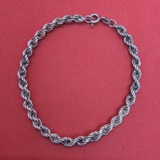 Bracelet maille corde en