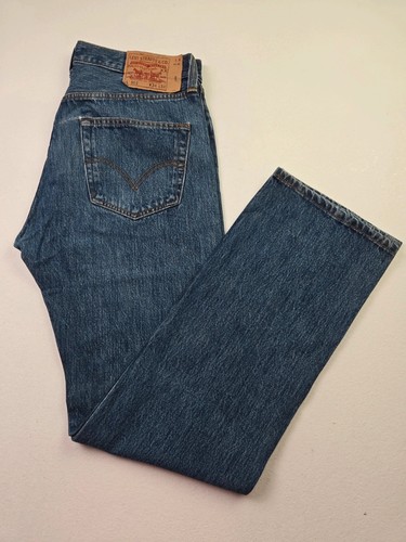 Jean levi 501 bleu foncé - jean,