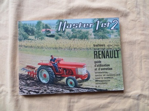 Tracteur renault master 2 - tracteur, et