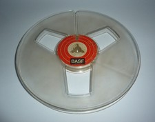 BOBINE VIDE BASF POUR MAGNÉTOPHONE A BANDE DE 14,7 CM DE DIAMÈTRE
