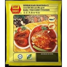 6 x BABAS Malaysia Fish Curry Powder Serbuk Kari Ikan Babas 250 g