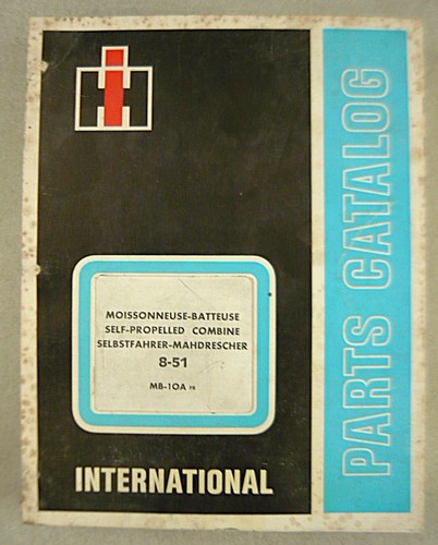 Catalogue pièces moissonneuse - catalogue,