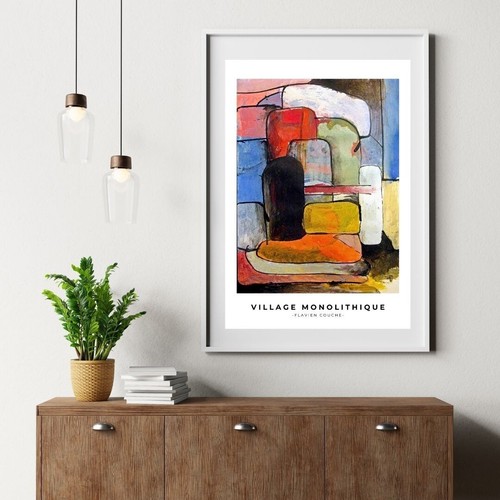 Art contemporain affiche