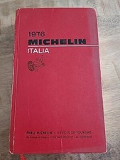 Ancien Guide Michelin rouge Italia 1976