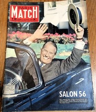 18 magazines PARIS MATCH N°