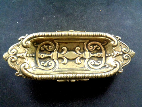 Vide poche bronze decor fleur - vide,