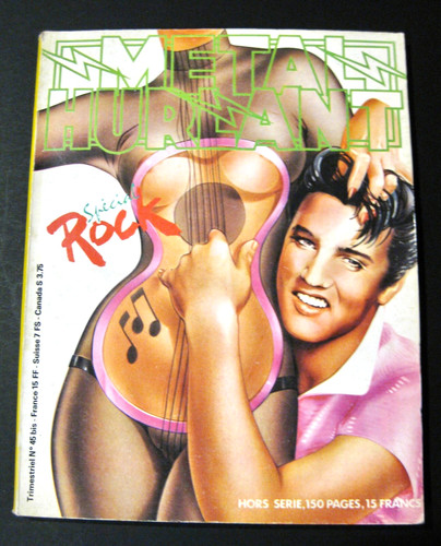 Métal hurlant 45bis elvis - hurlant,