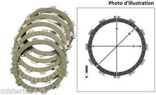 Kit de 2 Disques Garnis D'embrayage Yamaha RD 50 M 80-84 / TY 50 M 77-80