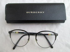 - BURBERRY  lunette +   étui  rigide    cuir TBEG vintage 2000's