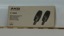 Notice AKG C3000