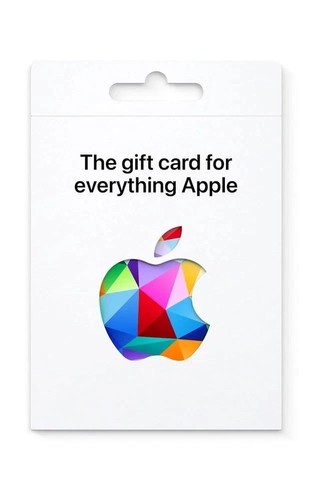 Apple 100 gift card - apple, physical