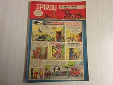 SPIROU 1110 23.07.1959 BD CIRQUE La FAMILLE CANON AUTO MONSTRES SACRES de la F1