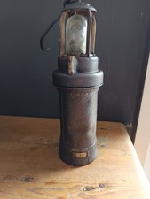 Ancienne Lampe Électrique De Mineur Houillère
