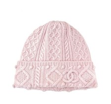 CHANEL Bonnet en cachemire