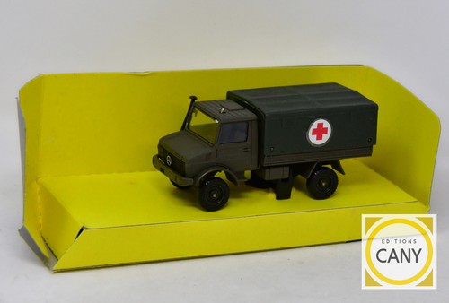 Camion unimog militaire baché - camion,