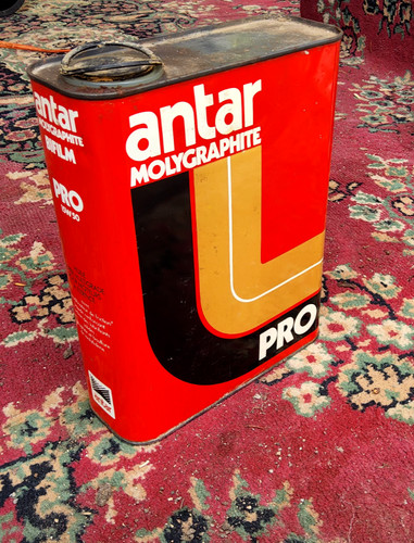 Ancien bidon huile antar pro - bidon,