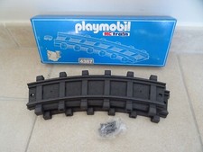 Playmobil RC train 4387  2 x rail courbé curve Track  jouet