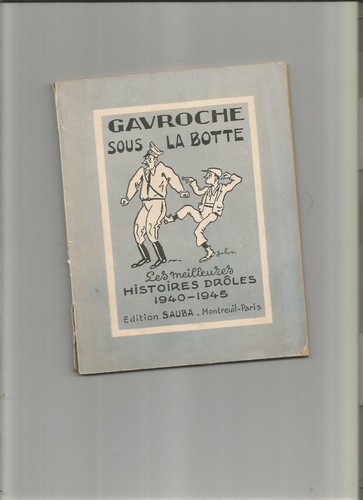 Gavroche sous botte joseph - gavroche,