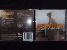 CD HANK WILLIAMS / LOST CONCERTS /