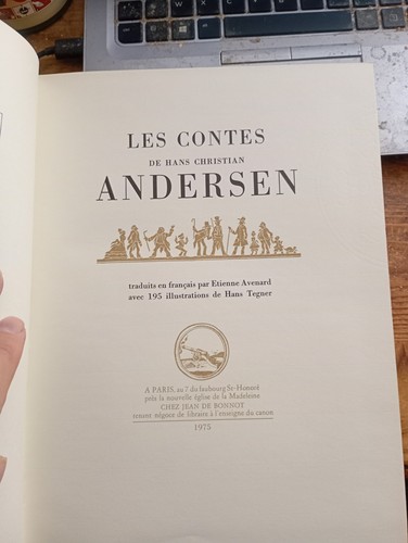 Les contes hans christian - les,