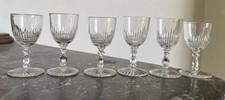 6 Verres À Liqueur En Cristal