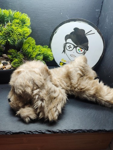 Doudou peluche chien ancien - chien,