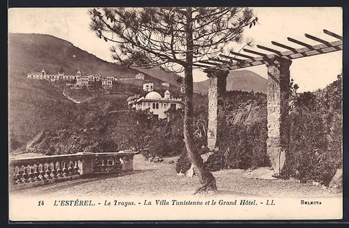 Cpa trayas la villa - le, trayas,