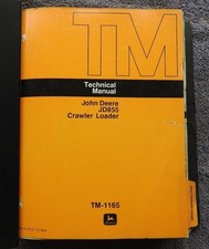 Manuel De Service Technique GENUINE JOHN DEERE 855 JD855 CRAWLER LOADER TRACTEUR