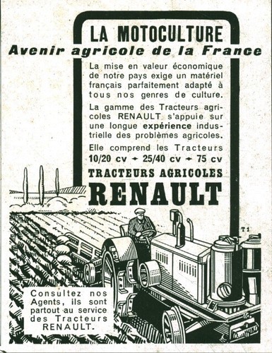 Publicité ancienne - , la
