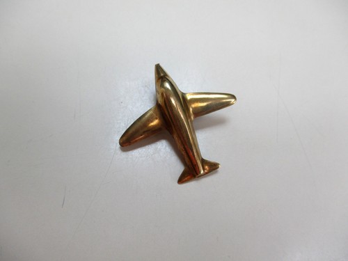 Broche avion laiton - en,
