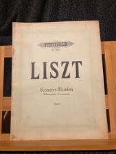 Liszt 2 Etudes de Concert Dans