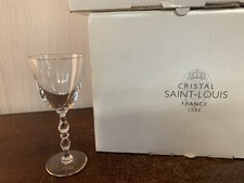8 verres à bourgogne modèle Hauteville cristal de Saint Louis (prix à la pièce)