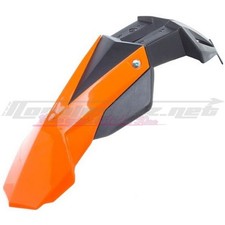 Garde boue avant Noend supermotard universel moto cyclo 50cc cross orange