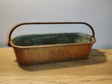 Ancienne Poissonnière En CUIVRE  19e JARDINIÈRE  A Saisir 