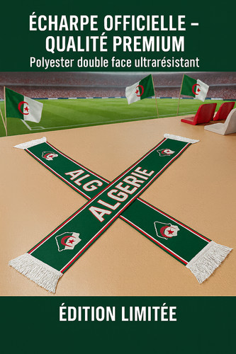 Echarpes supporter algerie - echarpes,