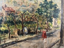 Ancienne Huile / toile signée