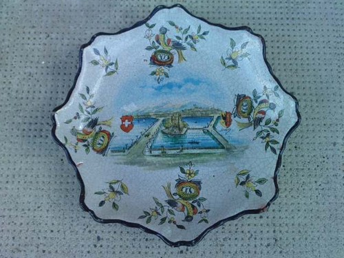Ancienne assiette faience - ancienne,