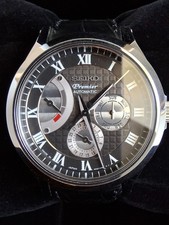 MONTRE SEIKO PREMIER AUTOMATIQUE SPB005 - AVEC INDICATEUR DE RESERVE DE MARCHE