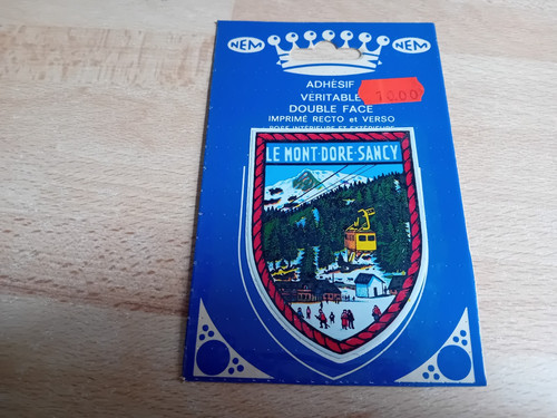 Blason adhésif nem double - adhésif,