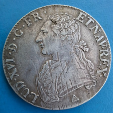 Louis XVI , écu 1789 R Orléans