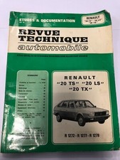 Revue Technique Renault 20 TS