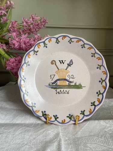 French vintage hand painted - french,