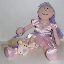 Doudou Poupée Vert Baudet