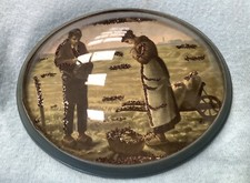 Vintage cadre bombé angelus