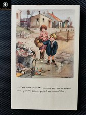 CPA C'est une mouche comme ça qu'à piqué.. - Poulbot