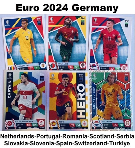 Match attax euro 2024 germany - match,