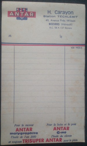 Carnet entretien publicité - carnet, d'entretien