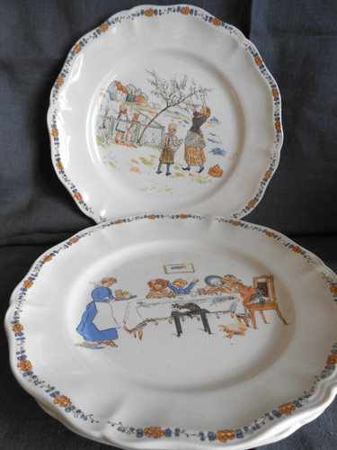 Lot grandes assiettes - lot,