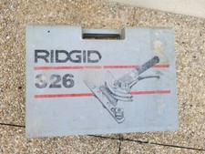 RIDGID 326 Cliquet Tuyau Cintreuse Tube Cuivre 10 12 14 15 16 18 22 plomberie