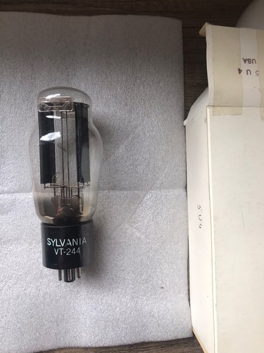 5u4g sylvania tube nos - sylvania,